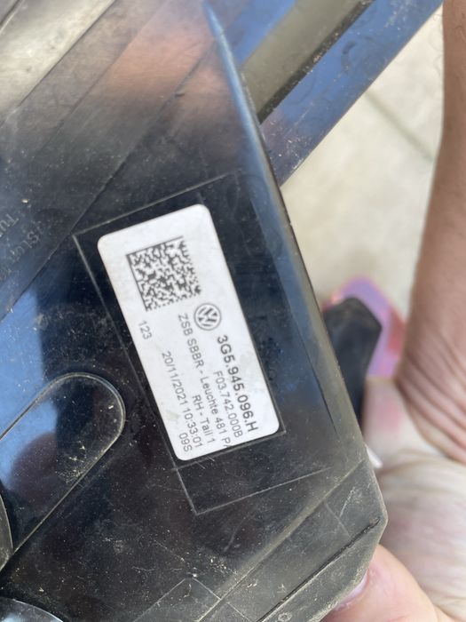 Stop vw passat b8 berlina