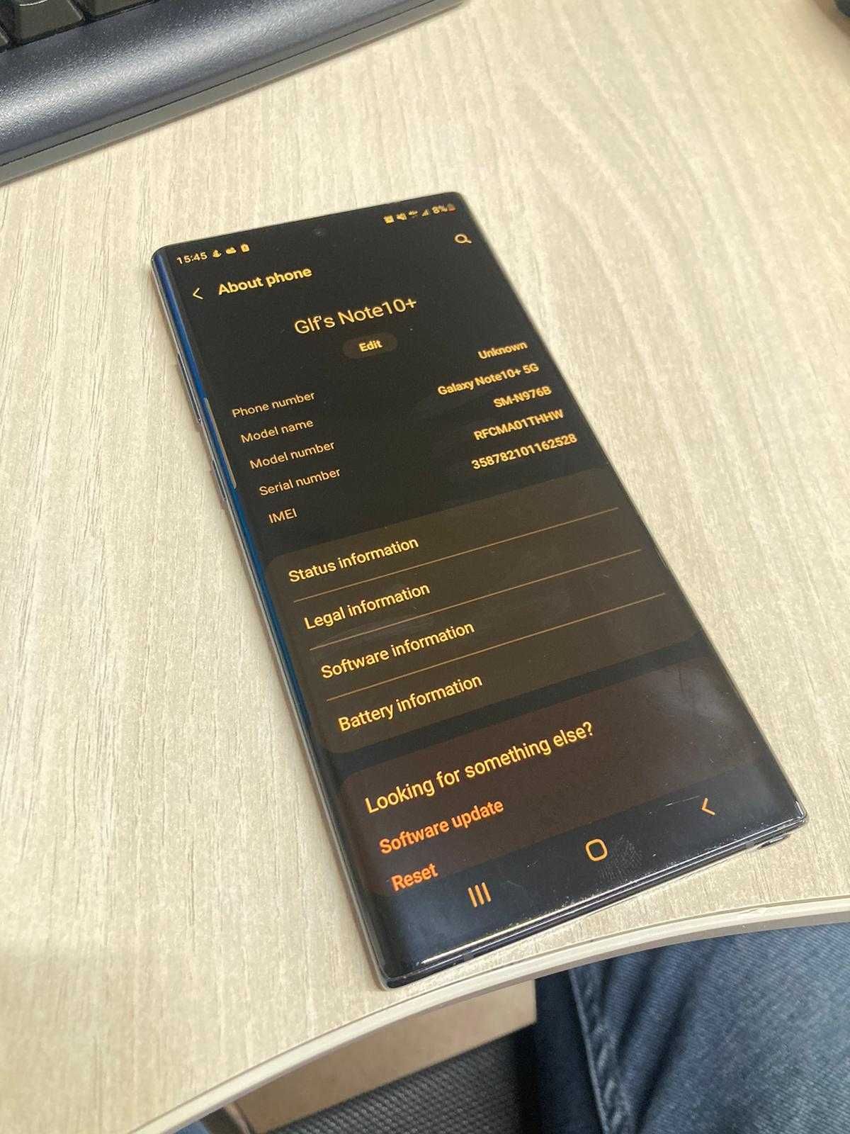 Samsung Note 10+ 5G 12Gb Ram