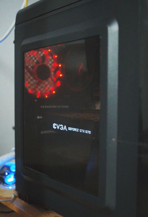 Употребяван Геймърски Компютър - Ryzen 5, 16GB Ram, 1070 NVIDIA, SSD