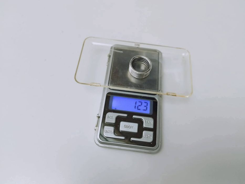 Vechi inel masiv din argint de 925