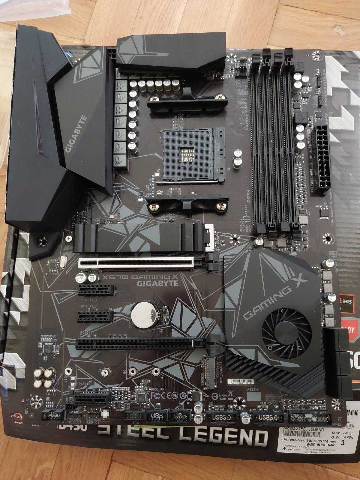 AMD Ryzen 7 5800X + Gigabyte X570 GamingX