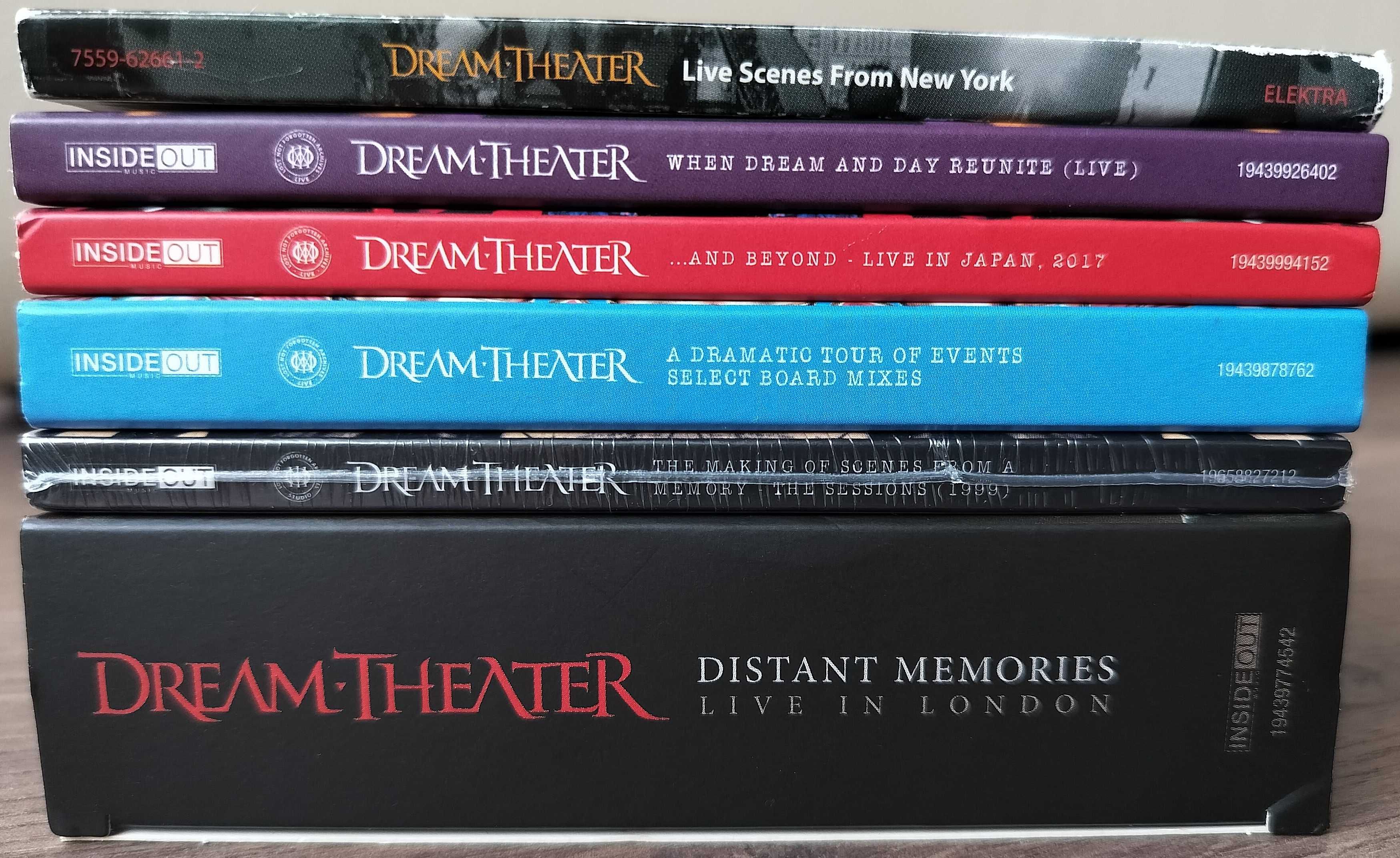 Dream Theater - Box Set concert Blu-ray + colectie Digipak Live