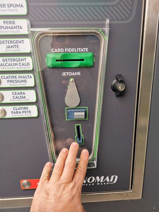 Protectie exterioara transparenta Jetoniera / Bancnotiera Spalatorie