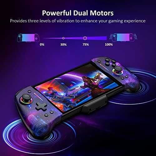 Нов NexiGo Gripcon Gen 2 Ергономичен контролер за Switch със светлини