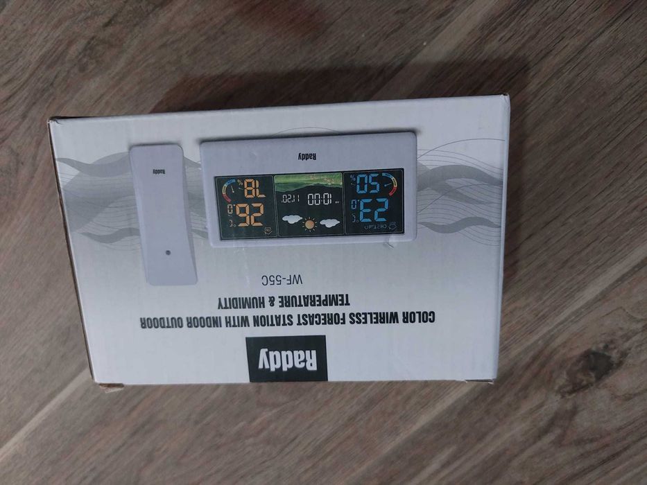 statie meteo ceas alarma nou