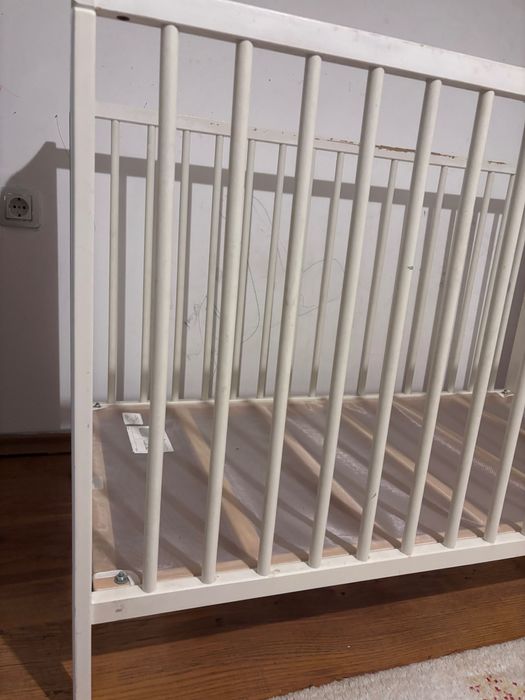 Кошара IKEA , за матрак 60/120 SMÅGÖRA
бебешко креватче