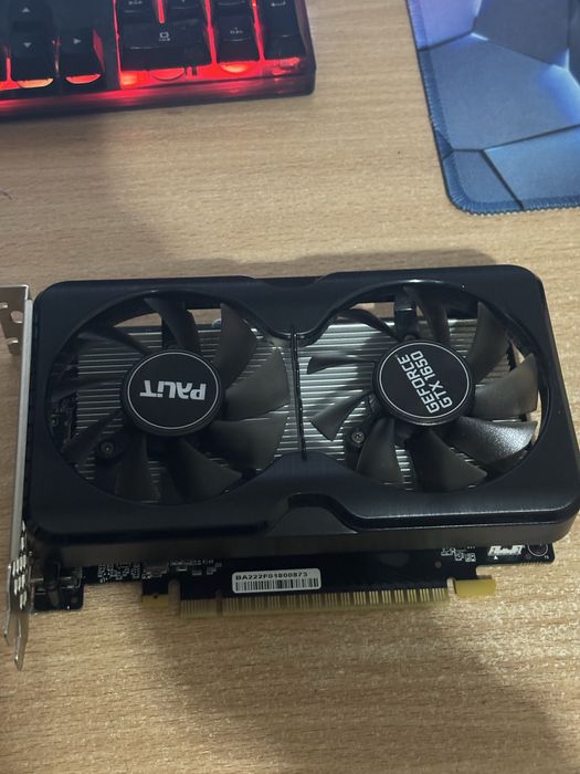 Видеокарта: Palit GTX1650 GamingPro 4GB DDR6 128B