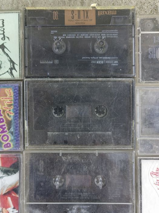 55 броя аудиокасети за касетофон