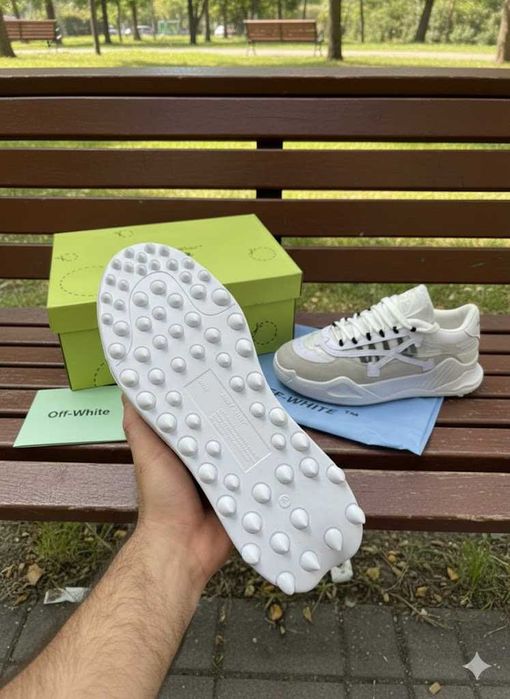 Adidasi OFF White ODSY 1000 Alb - Produs Full Box - Unisex