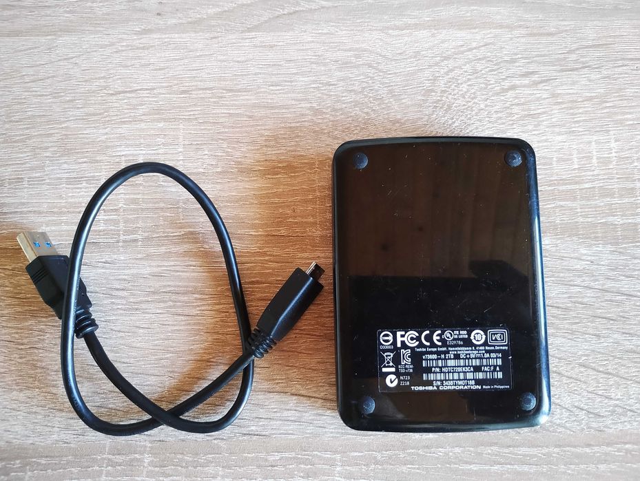 2TB HDD Toshiba Portable преносим хард диск 2TB