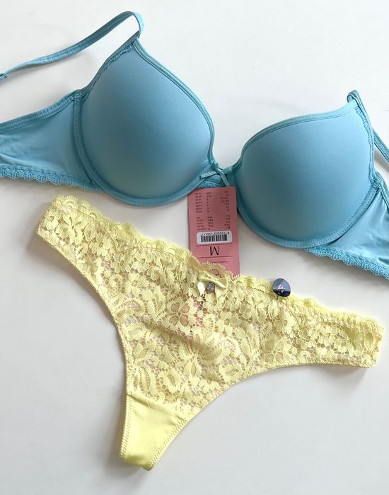 Сет нов сутиен Skin to Skin 80C  и бикини Hunkemoller M size