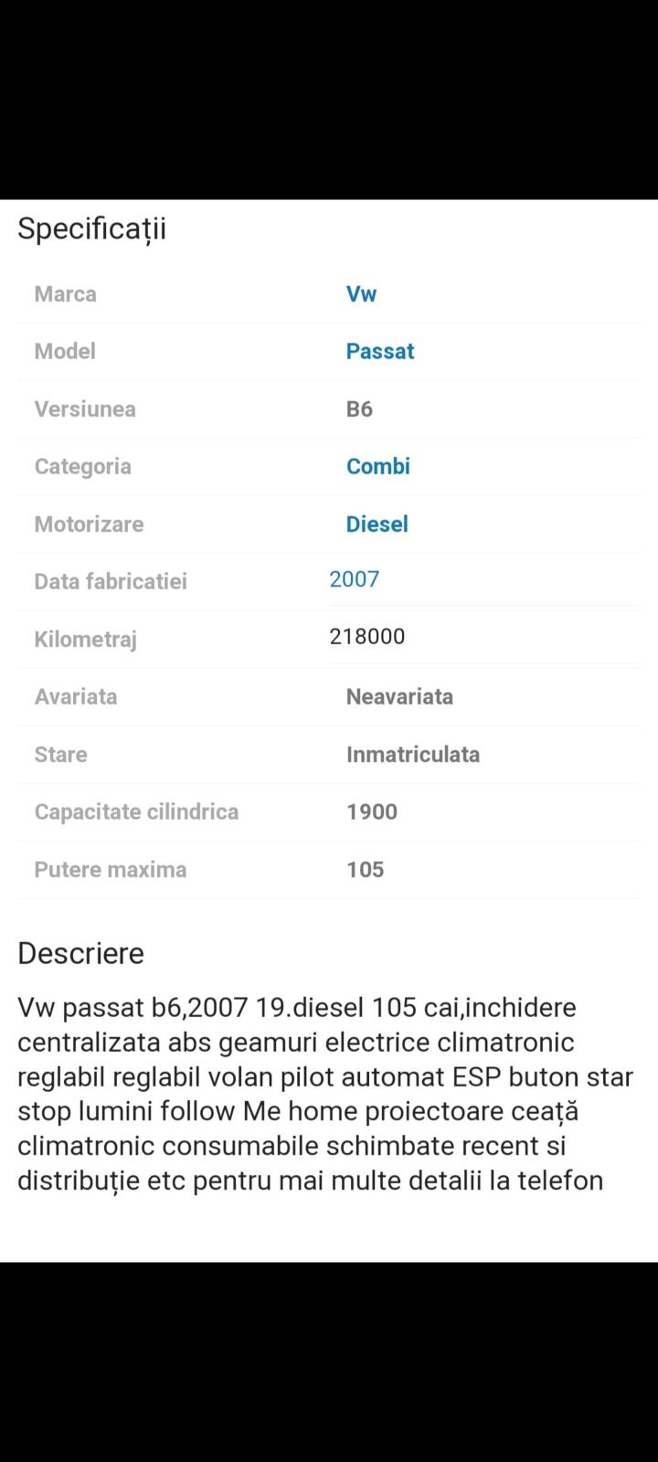 Passat b6 diesel