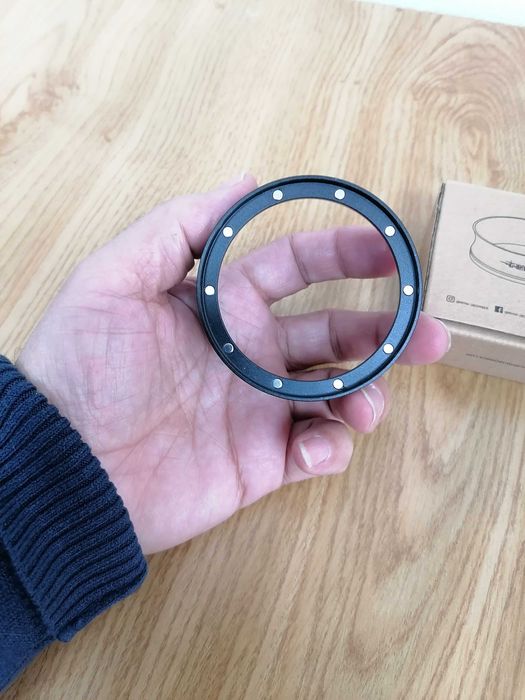 Tamper 53 mm cu nivelator cu autonivelare , inel magnetic, cos. screen