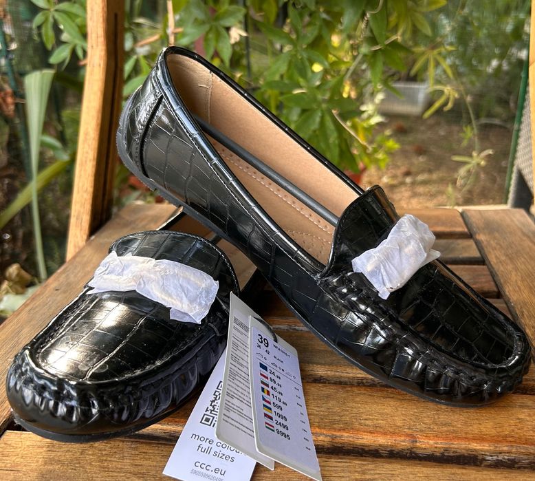 Mocasini damă negri
