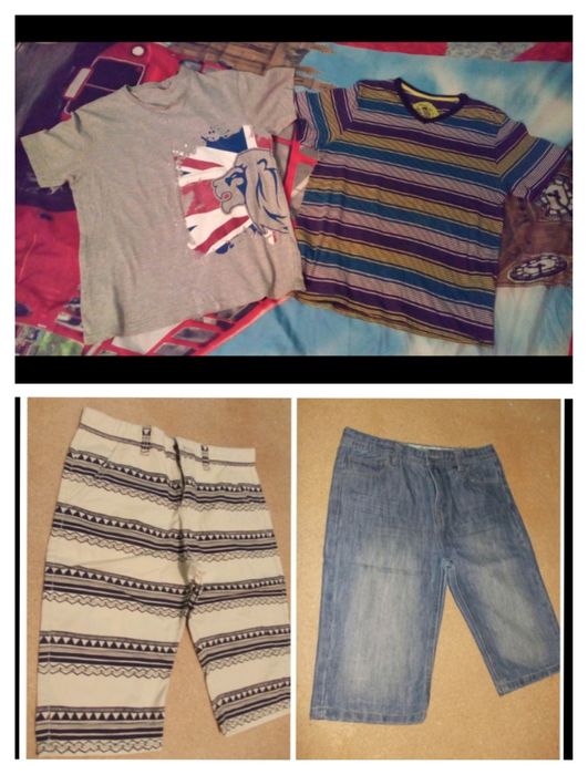 Vand lot haine baieti 12-14ani