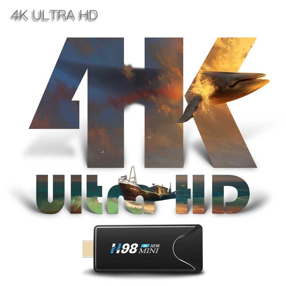 Медиа плеър Android TV H98 Stick 4K