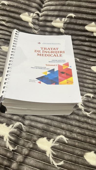 Tratat de îngrijiri medicale , Dr. Marcean Crin
