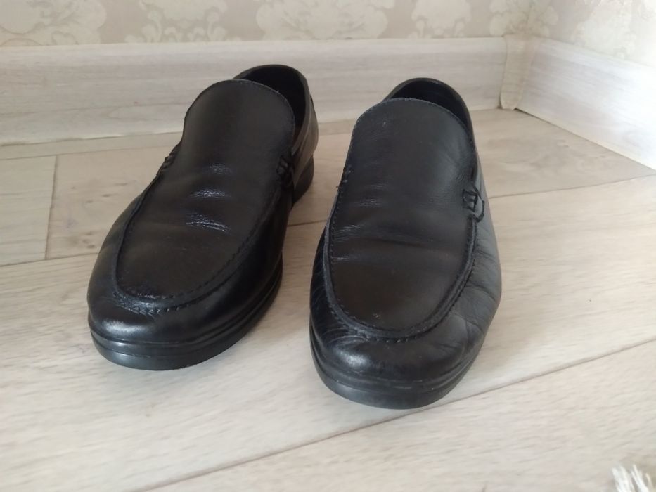 Продам мужские кожаные мокасины