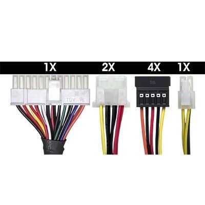 SP-ATX-550Z-PPFC Black