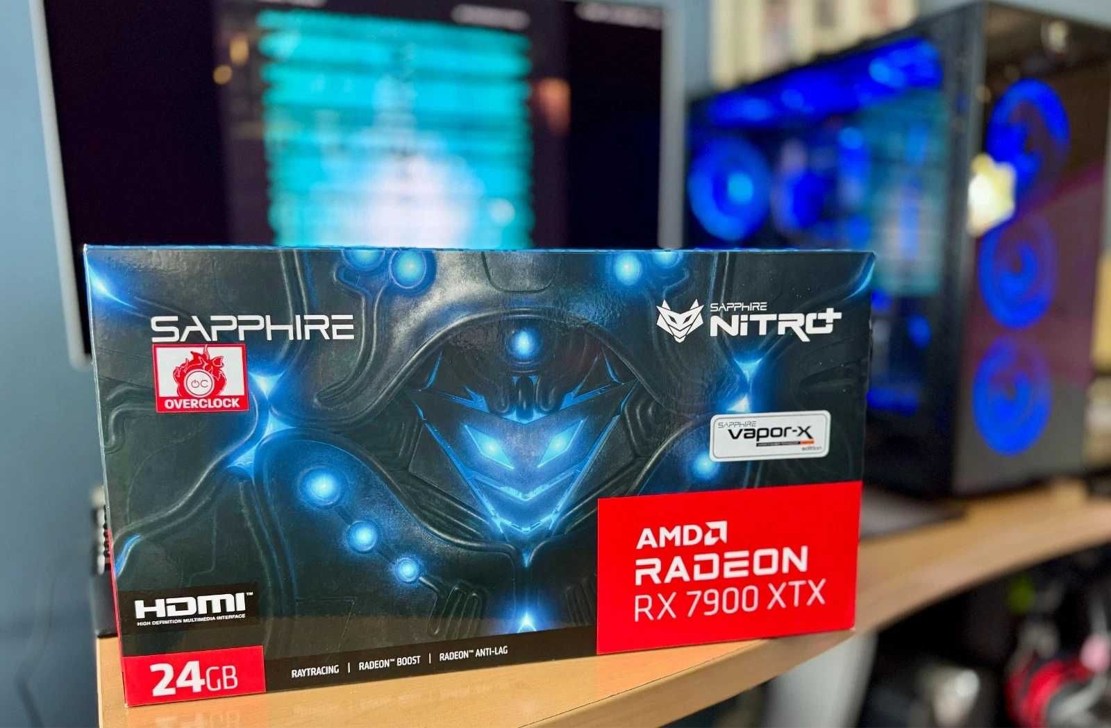 Видео карта Sapphire AMD NITRO+ RX 7900 XTX  OC VAPOR-X 24GB GDDR6