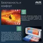 Кондиционер AUX (12) Inverter+UF лампа Model: ASW-H12A4/CAR  Доставка