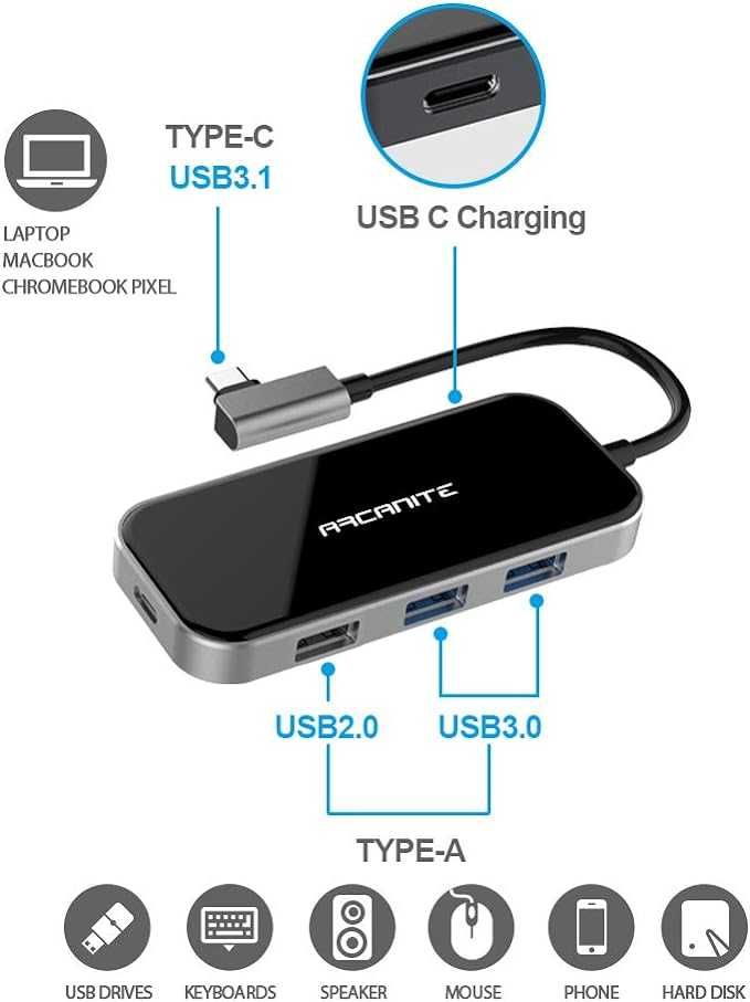 Arcanite Premium USB-C Hub