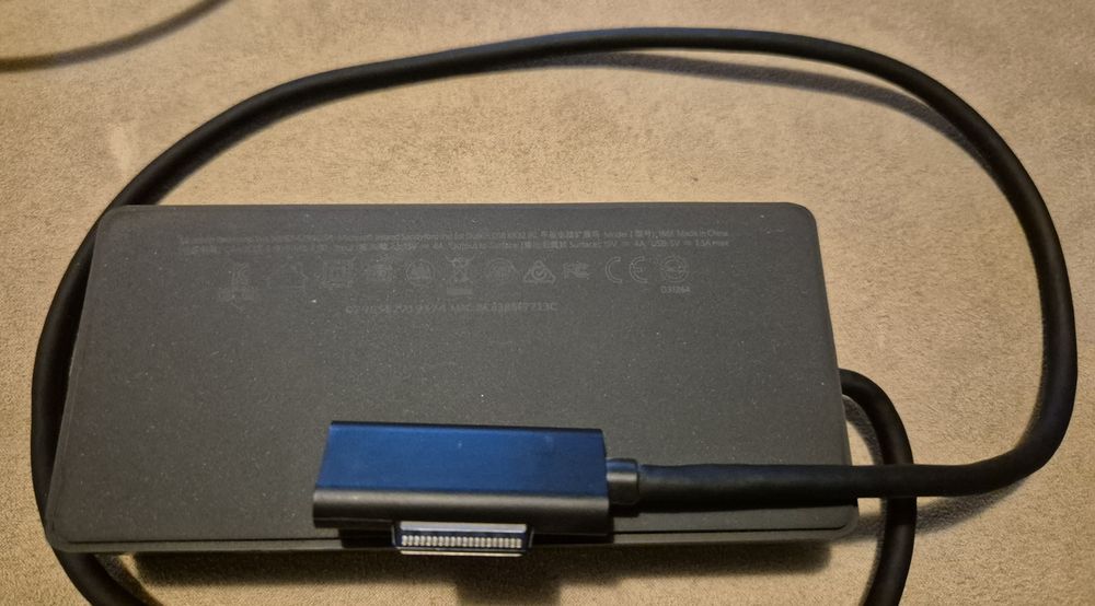 Docking station Microsoft Surface Dock incl. alimentator 90W