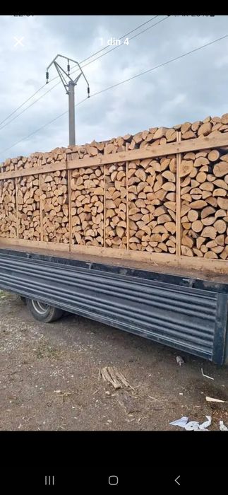 Vând lemne de foc esență tare fag stejar carpen salcâm uscate tăiate