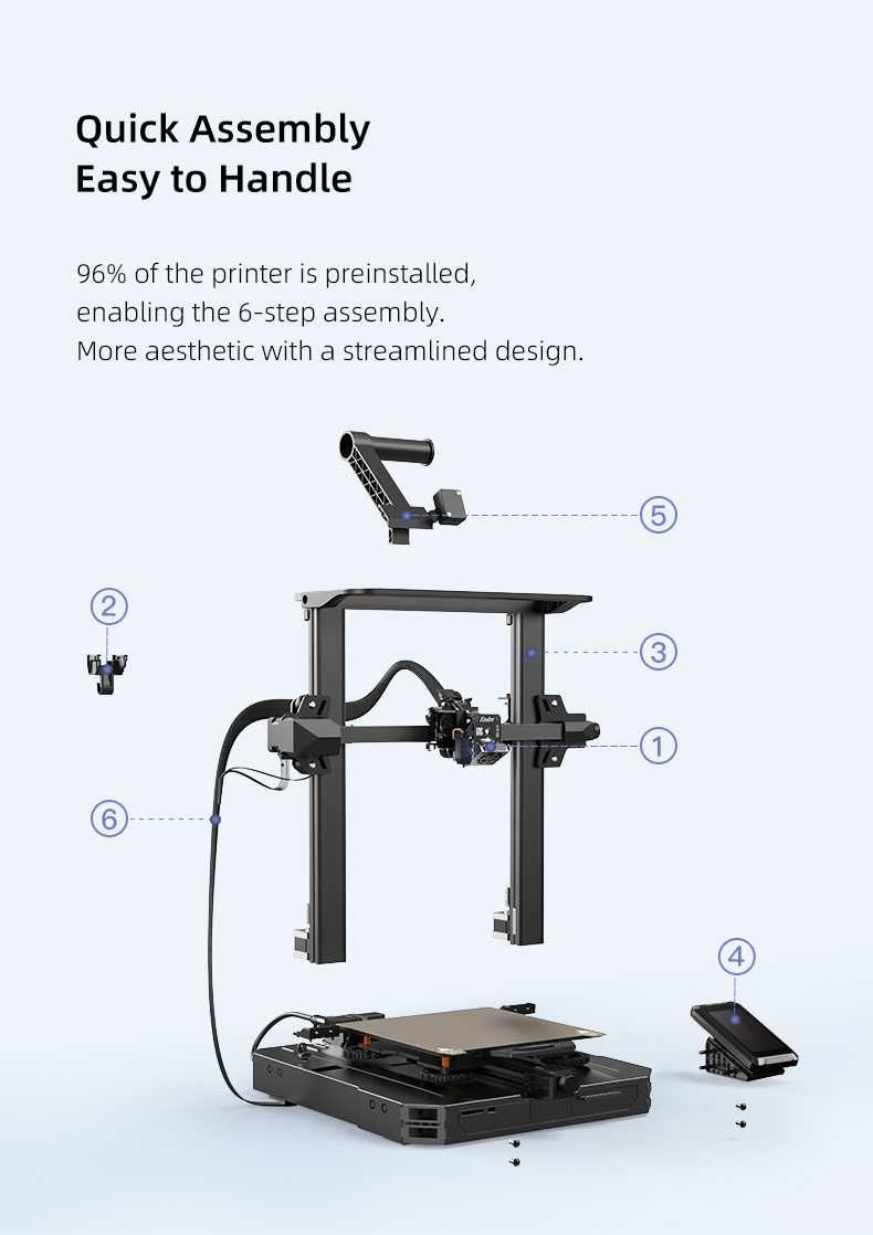 3D принтер Creality Ender-3 S1 Pro - НОВ - 24м гаранция