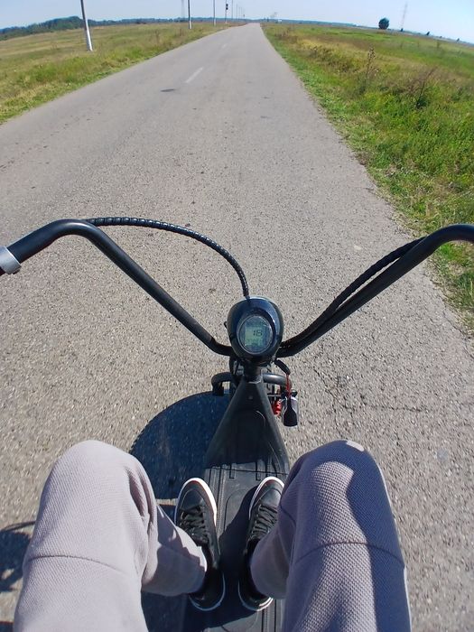 Scuter electric harley mini