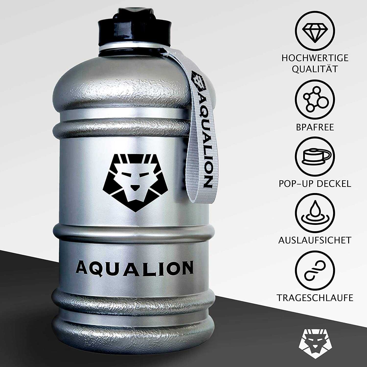 Бутилка за вода Aqualion 2308 2 литра фитнес бутилка шише галон