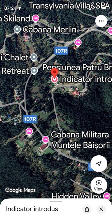 Cabana. Statiunea Muntele Baisorii