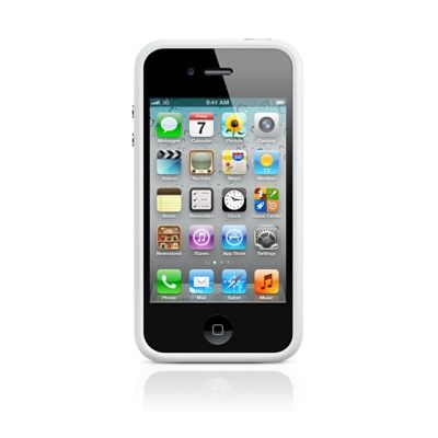 Bumper Apple iPhone 4 / 4S MC668ZM/B , alb , nou , original