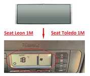 Дисплей на климатроник seat leon / toledo (2000-2005) - Ремонт!