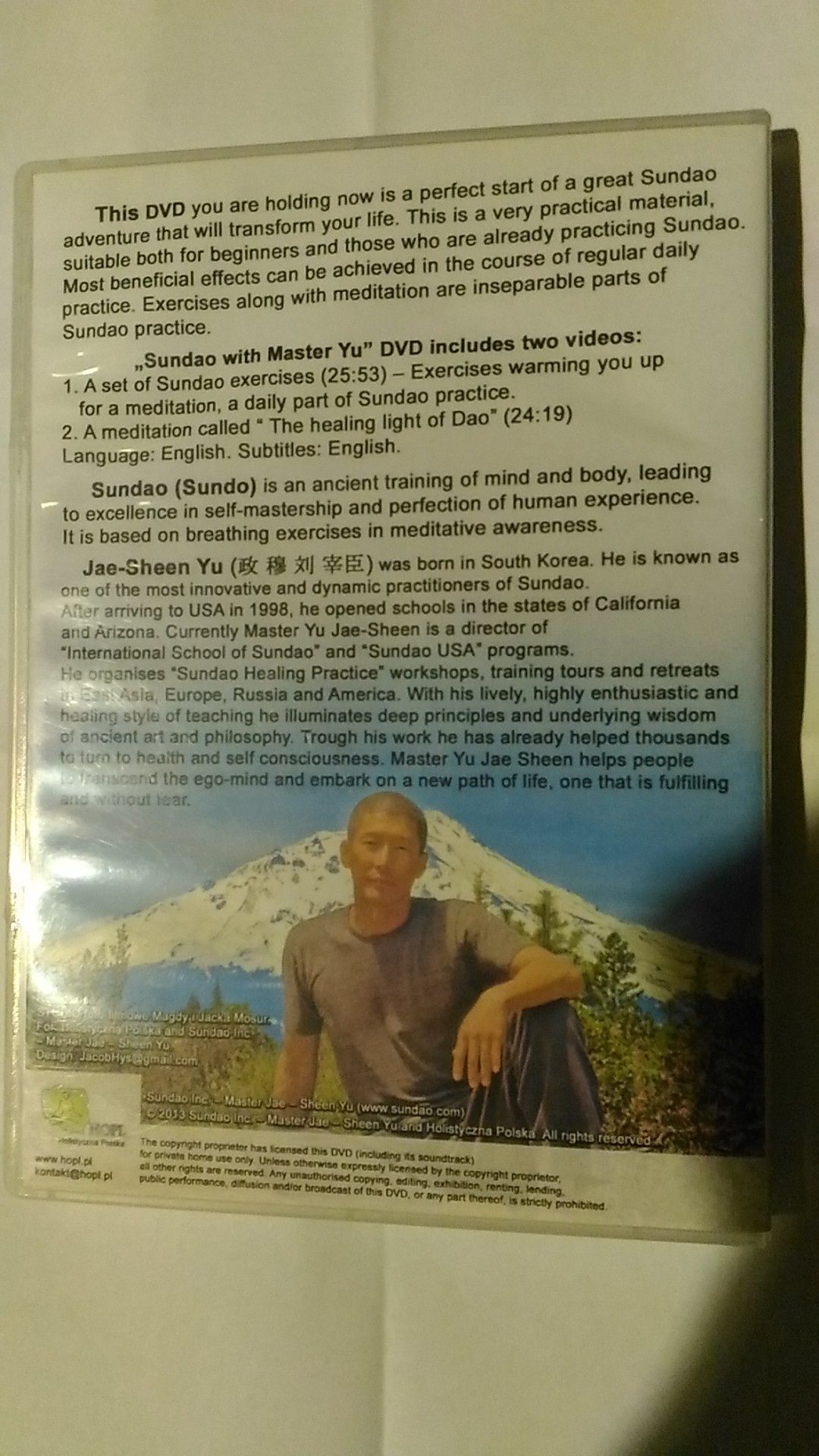 Cd Dvd Sundao with Master Yu