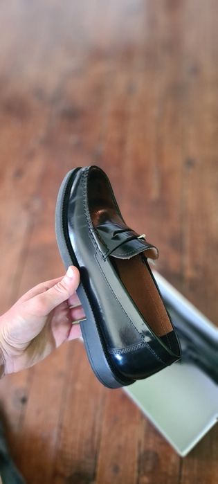 Мъжки кожени мокасини/обувки Geox