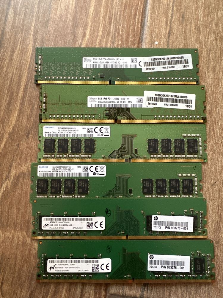 Kit memorie 16g ddr4 2666 Desktop