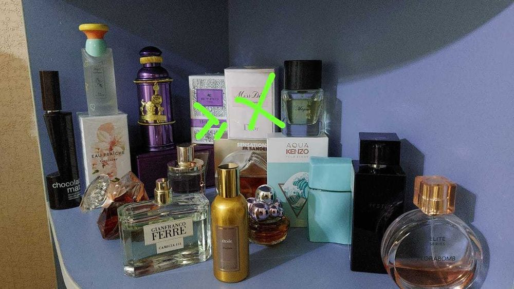 ВСЕ ароматы по 16000 т(почти)         РАСПАКОВКА ПАРФШКАФА
