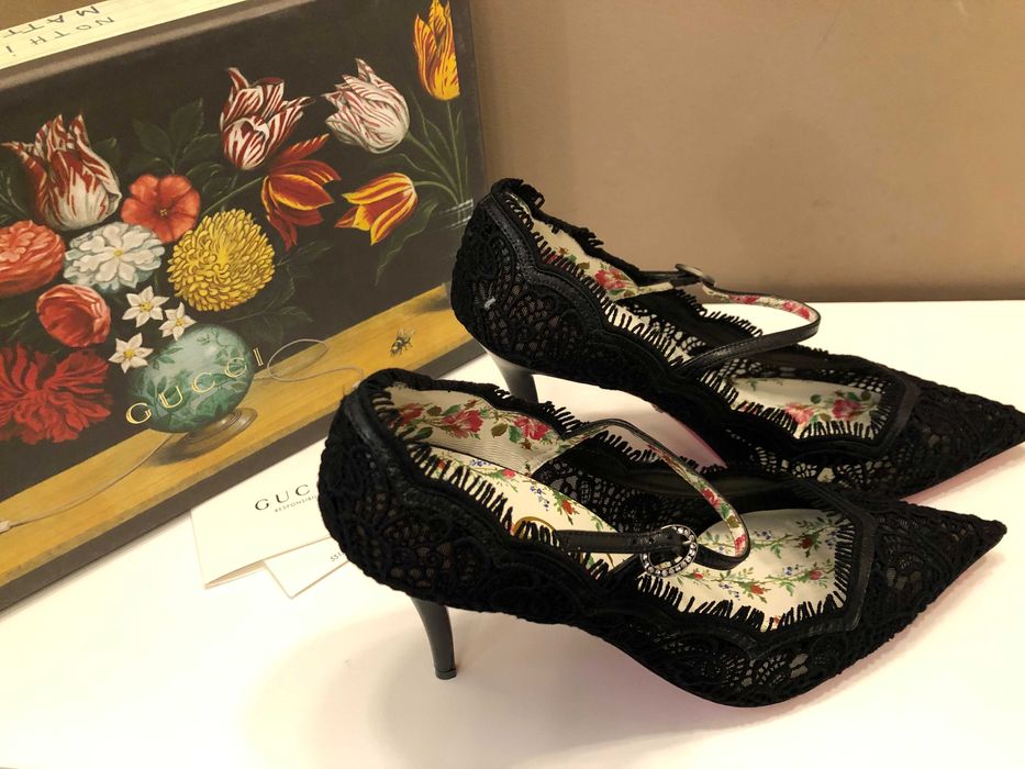 Gucci pantofi dama 38,5 si 40 autentici, full box, retail 790 euro