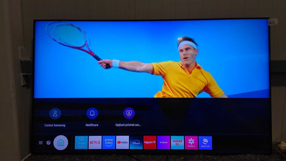 Televizor Samsung 65Q60T, 163 cm, Smart, 4K Ultra HD QLED, Clasa G