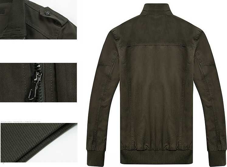 Демисезонная куртка 
vintage-2701-green-