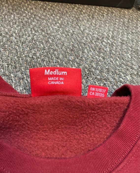 Pulover Supreme Box Logo Crewneck mărime M