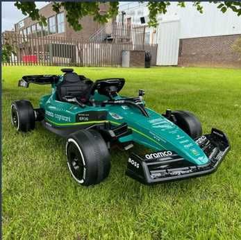 Лицензиран Акумулаторен Детски Булид F1 Aston Martin Cognizant Aramco