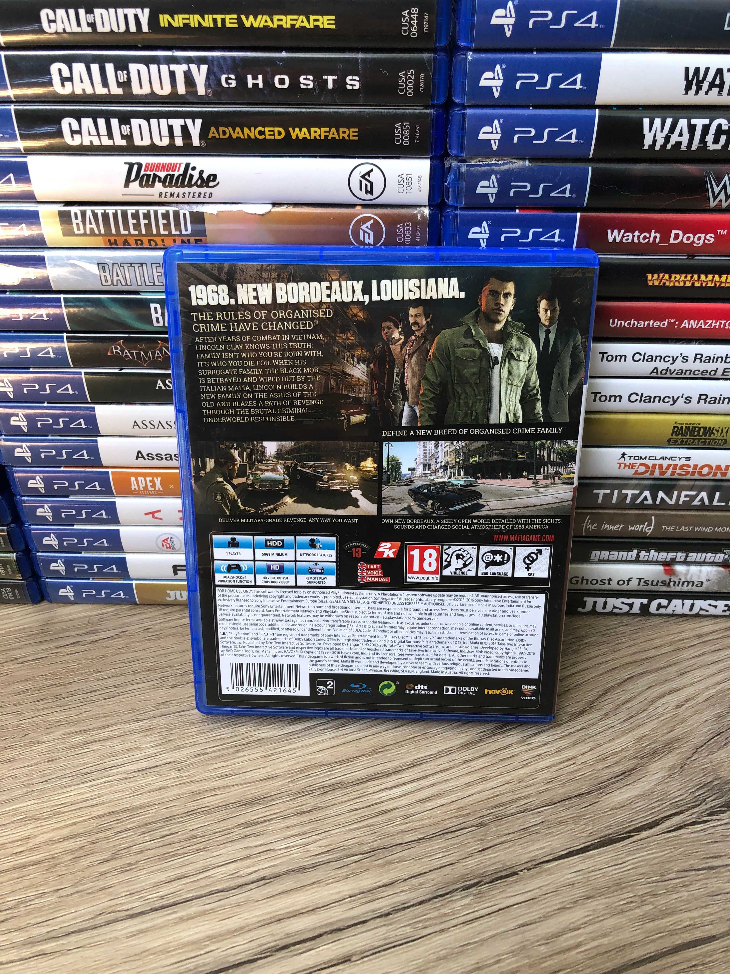 Joc video PS4 Playstation 4 Mafia 3 Cadoul Ideal