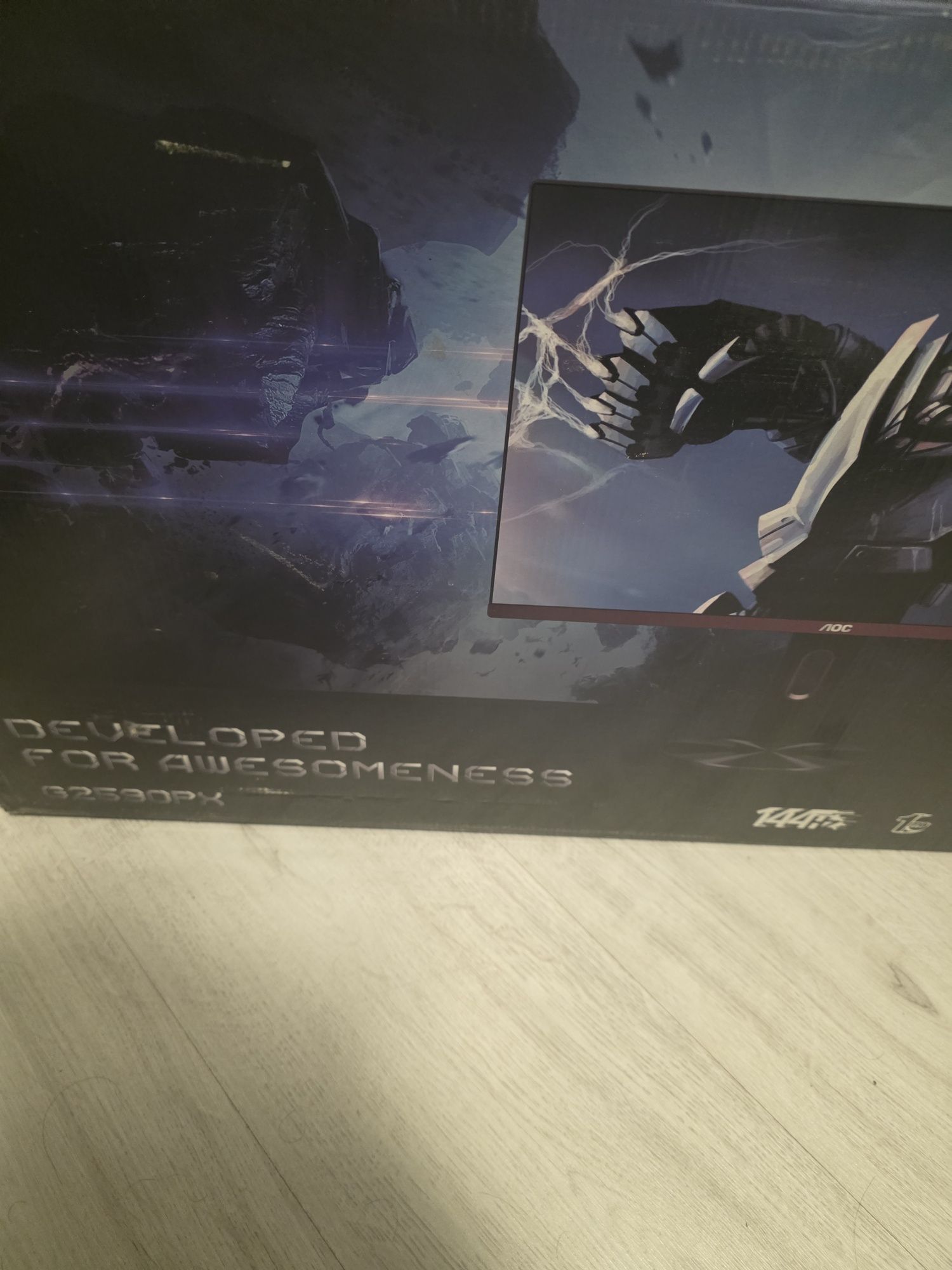 Monitor AOC 24.5" 1080p 144hz