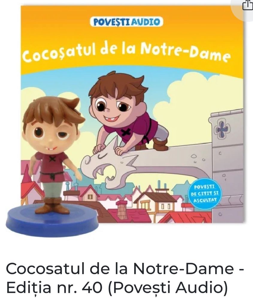 Heidi si Cocosatul de la Notre-Dame povesti audio