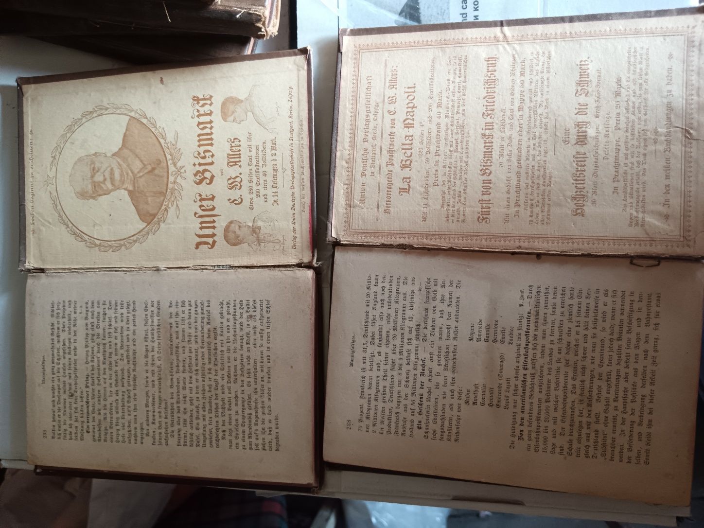 Colecție cărți vechi de peste 130 de ani