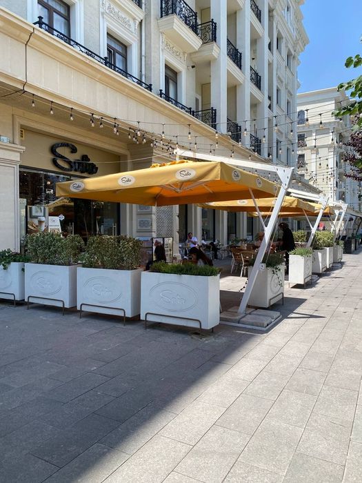 Гул тувак кашпо вазоны клумба скамейка урна бетон