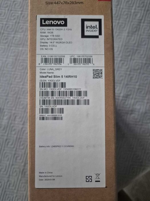 Продам абсолютно новый ноутбук — в заводской упаковке, (нулевой)