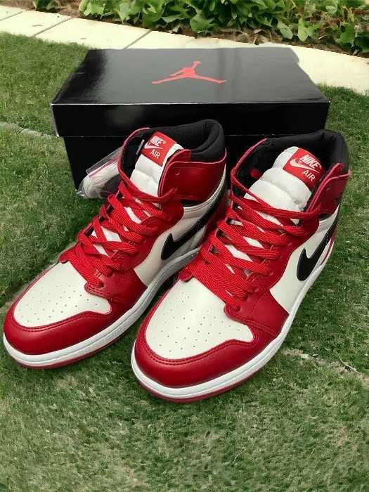 Adidasi Jordan 1 Chicago Red / Noi cu eticheta